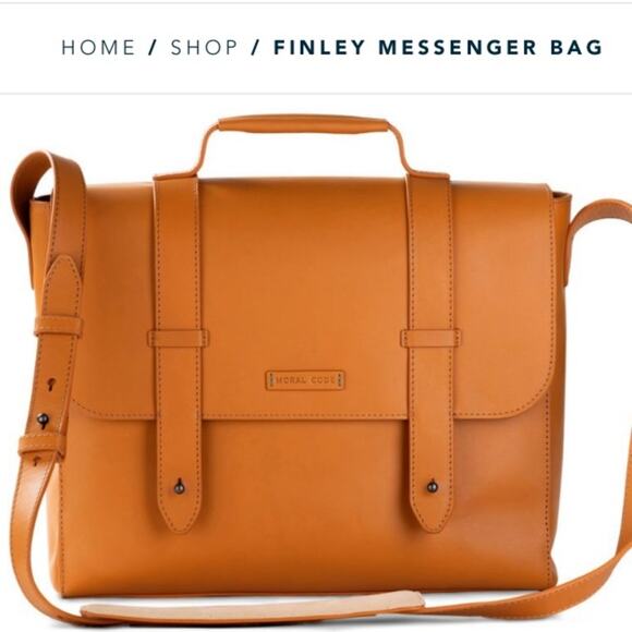 NWOT Moral Code Finely Messenger bag - Picture 1 of 16
